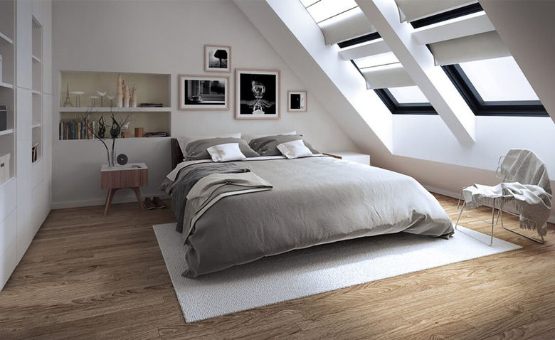 chambre mansardée