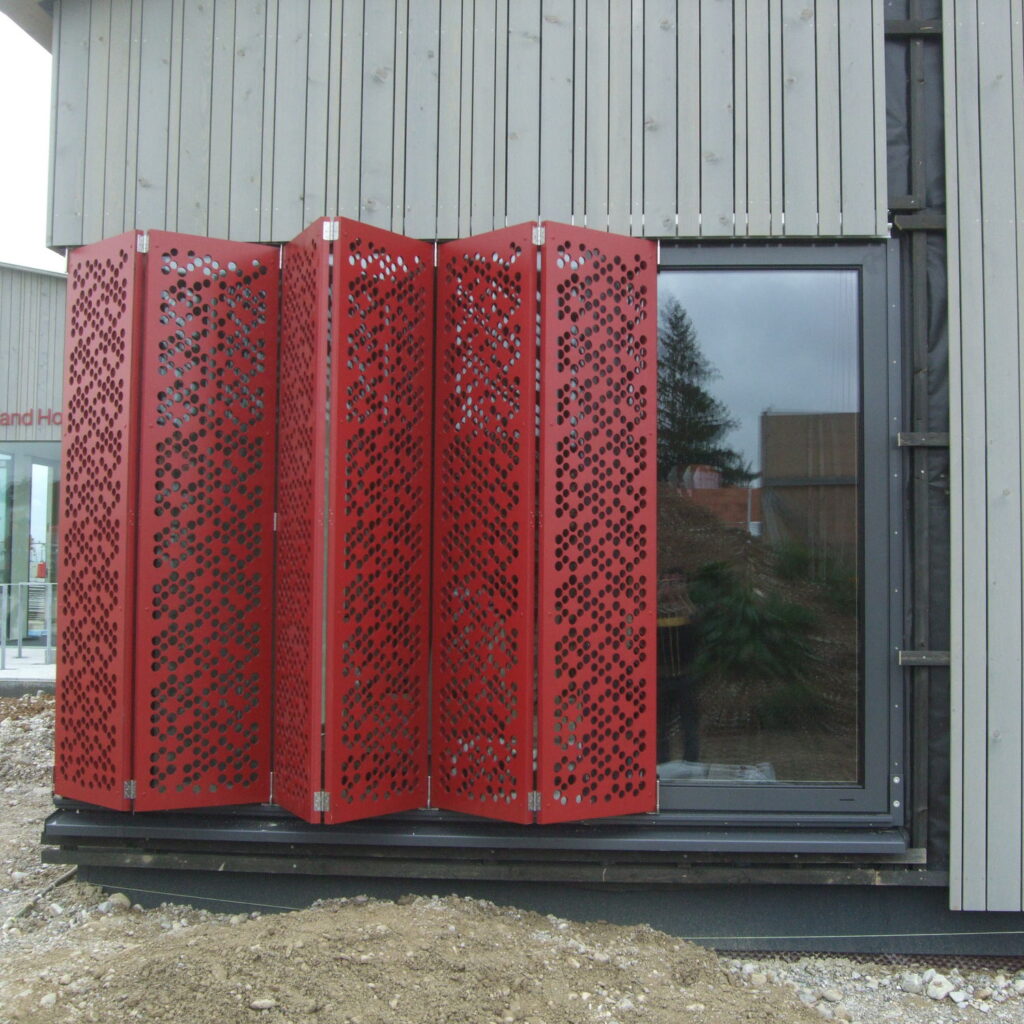 volets en aluminium