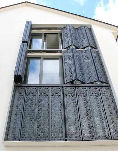 volets en aluminium