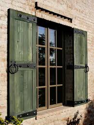 volets en bois